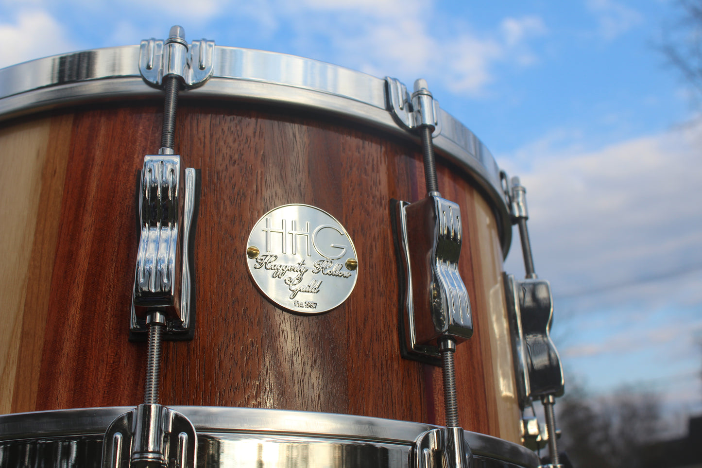 Recycle Series Stave Snare Drum with Chrome Hardware