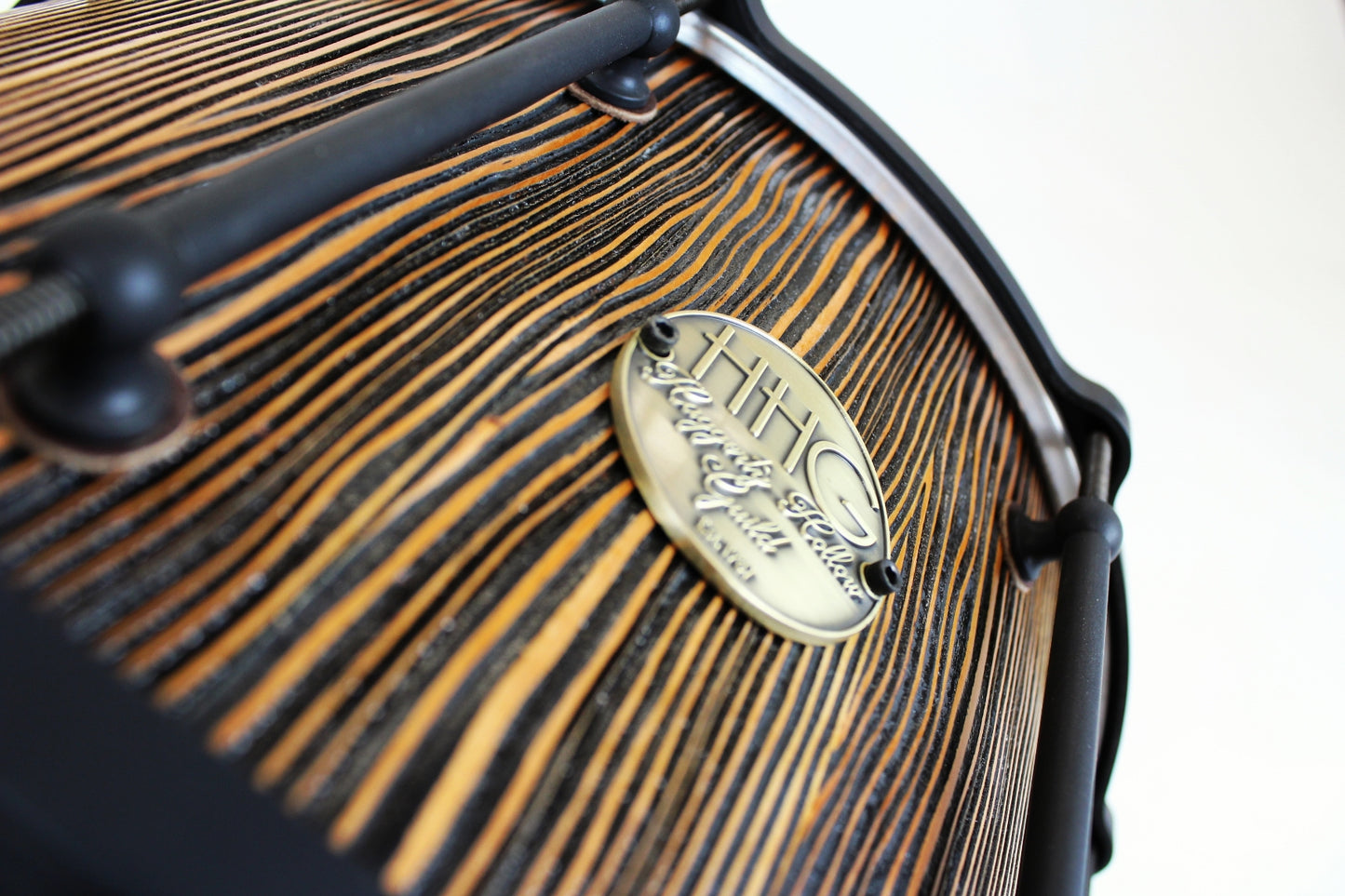 HHG Drums 14x8 Reclaimed Douglas Fir Stave snare drum, Natural Weathered Fir