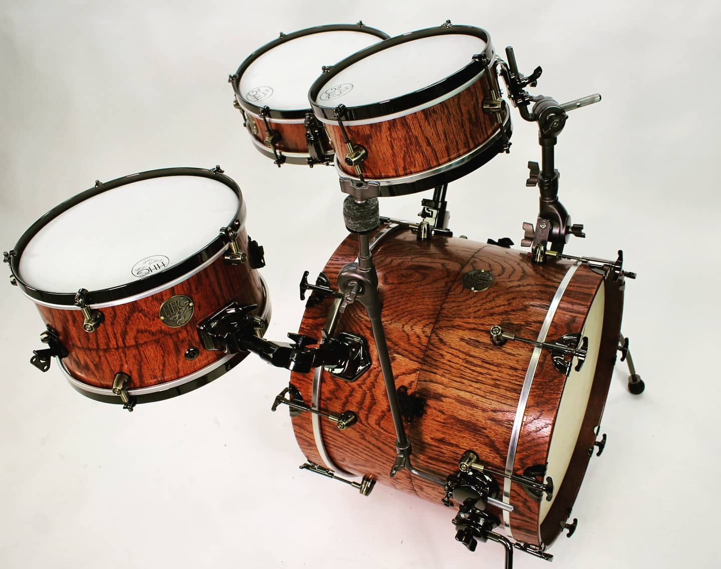 HHG Drums Self Contained Nesting Kit 2021 Red Ebony Satin
