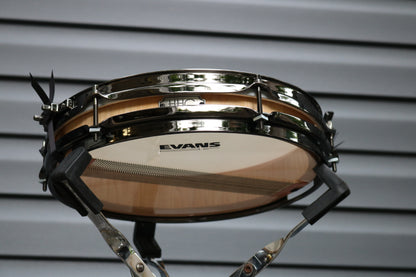 Oak stave single tension snare drum