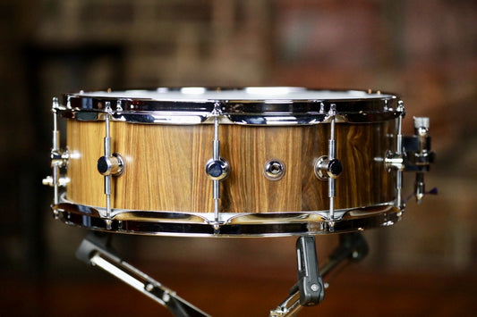HHG Drums 16x5.5 Lignum Vitae Stave Snare Drum, Satin Oil