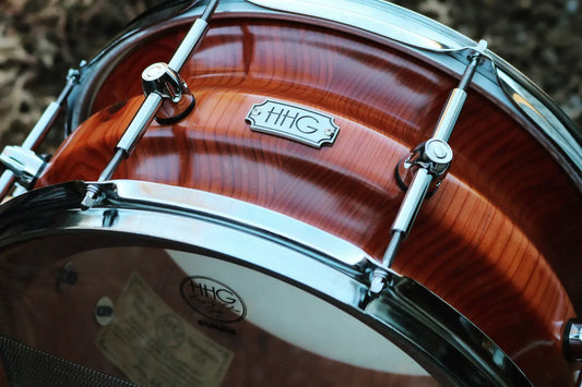 HHG Drums 14x7 California Redwood 2022 Natural Satin Lacquer