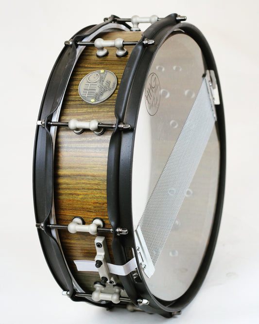 HHG Drums 14x4.5 Lignum Vitae Stave Snare, Satin Oil