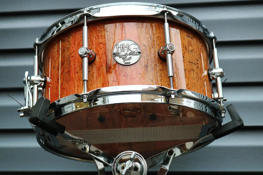 HHG Drums 13x7 Wormy Chestnut Stave (Reclaimed 200 Year Old Wood) 2022 Natural High Gloss lacquer