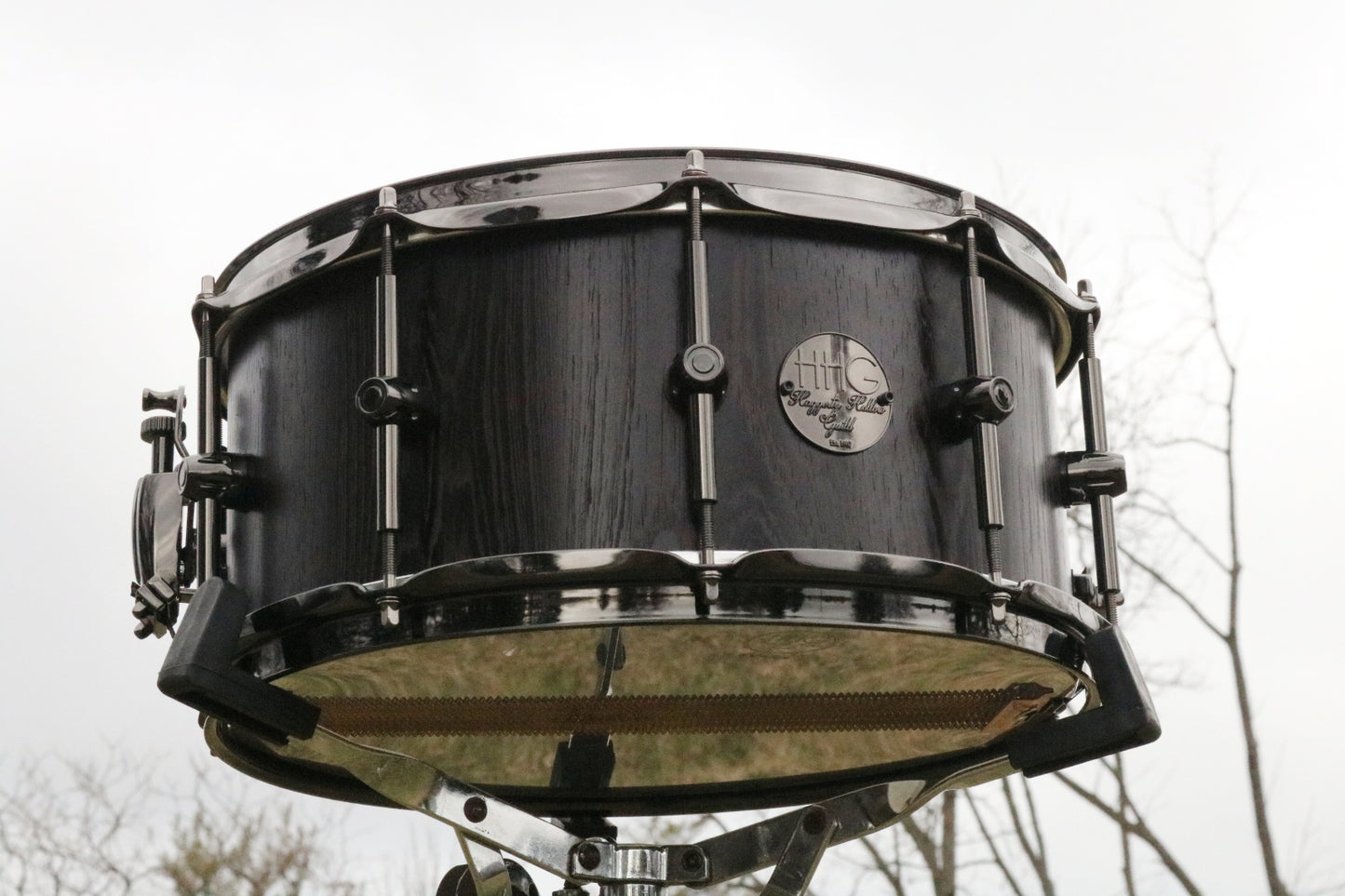 HHG drums  14x6.6 Wenge Stave 2020 Satin Lacquer