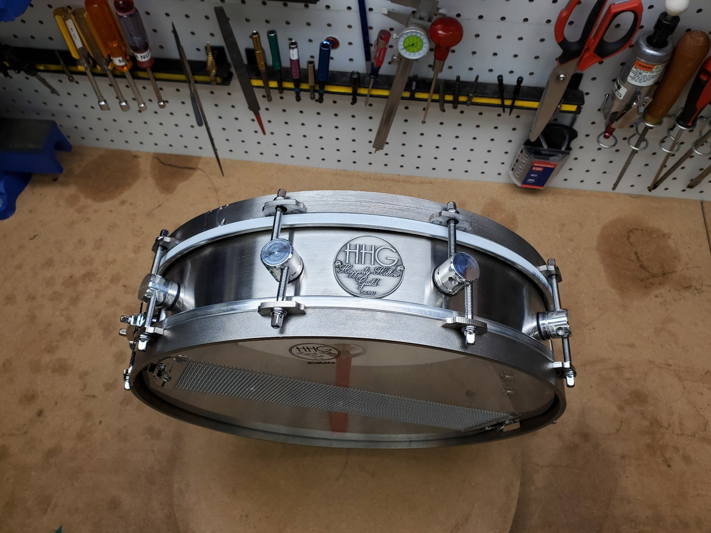 HHG Drums 14x3.75 Surgical Grade Stainless Steel Snare 2020