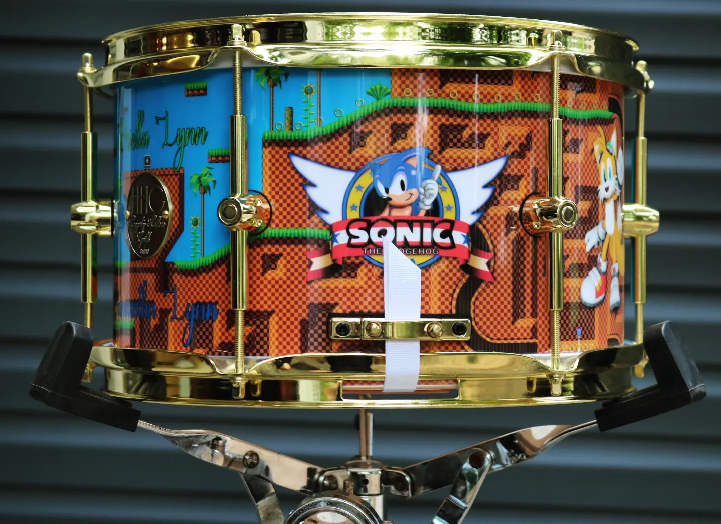 HHG Drums  Sonic The Hedgehog Snare 2022