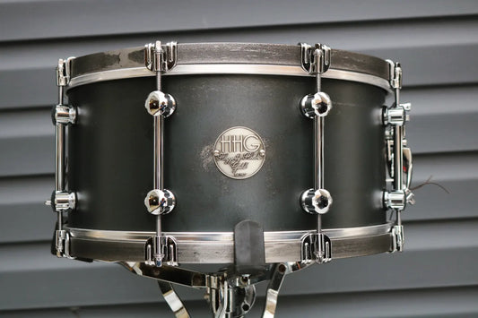 HHG Drums  14x7 Handmade Carbon Steel 2022 Satin Lacquer