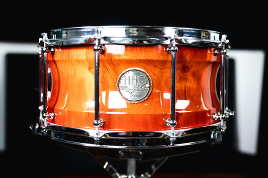 HHG Drums Super Contour Cherrywood, Orange High Gloss